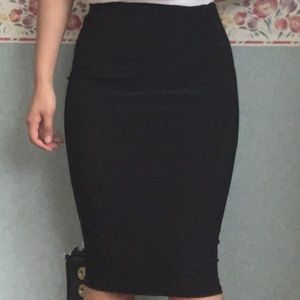 Black Pencil Skirt